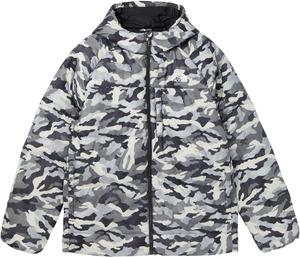 Куртка с капюшоном North Down с принтом The North Face Kids, Smoked Pearl Tnf Camo Small Print
