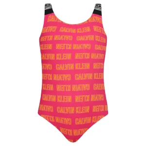 Купальный костюм Calvin Klein, розовый