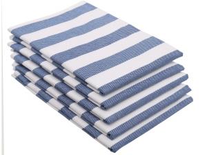 Чайные полотенца Zollner, 50x70 см, синий