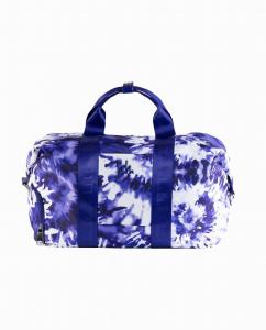 Женская нейлоновая сумка-кроссбоди Weekender в синем тай-дае Nicole Miller