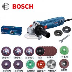 Шлифовальная машина Bosch GWS 700 + комплект дисков, насадок
