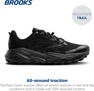 Мужские кроссовки для трейлраннинга Brooks Cascadia 19, черный