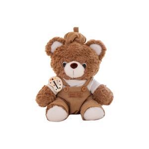 Милые плюшевые медвежата-художники высотой 25 см Happy Fish