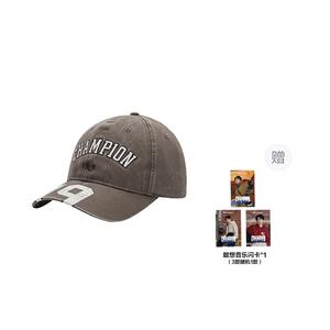 Хлопковая бейсболка унисекс коричневая Champion