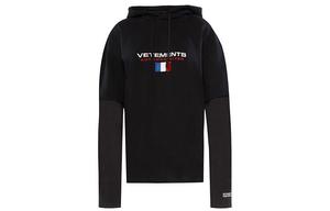 Толстовка унисекс черная Vetements, черный