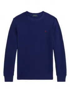 Фактурная толстовка POLO RALPH LAUREN KIDS, синий