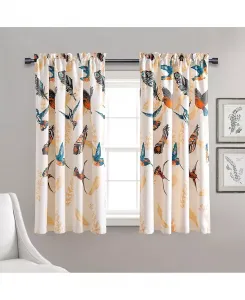 Оконные шторы с фильтром света Bird Breeze Lush Decor, multi