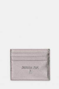 Кожаный футляр для карт Patrizia Pepe, серый