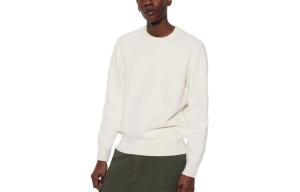 Свитер унисекс молочно-белый Uniqlo, слоновая кость