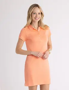 Платье U.S. Polo Assn Slim Fit Polo, оранжевый