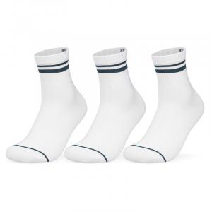 Низкие носки унисекс набор из 3 пар LINING, белый