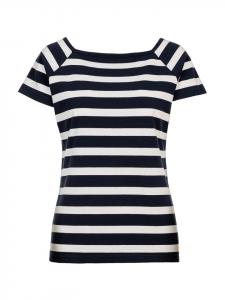 Salzhaut Футболка FLORENTINE темно-синего и белого цвета