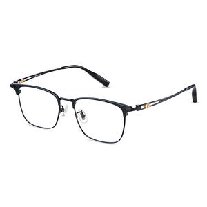 Police Титановая бровевая оправа для очков унисекс золото, VPLP74K-01KM/Light Deep Gunmetal Frame