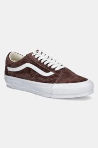 Премиальные замшевые кроссовки Premium Classics LX Old Skool Vans, коричневый