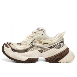 OGR Кроссовки Scorpio Chunky унисекс с низким верхом коричневого цвета