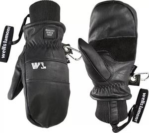 Wells Lamont Мужские полностью кожаные изолированные рабочие рукавицы для экипажа, черный