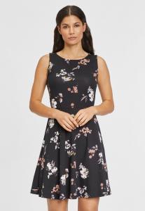 Повседневное платье Beach Time, цвет schwarz geblümt