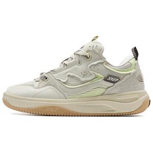 XTEP Кроссовки для скейтбординга Kailang с противоскользящим износостойким верхом, женские, белые и зеленые