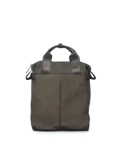 Небольшой многопозиционный женский рюкзак цвета хаки Kcb