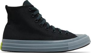 Кроссовки Converse Chuck Taylor All Star CX Fleece Lined High Black Lime Twist, черный