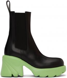 Черные ботинки челси Flash Bottega Veneta