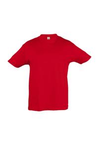 Футболка Regent с короткими рукавами SOL'S, красный