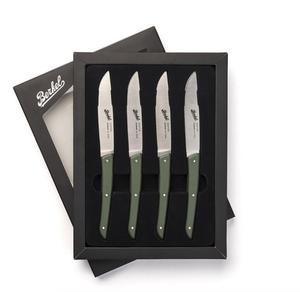 Набор из 4 ножей для стейка Berkel, Набор из 4 ножей для стейка Berkel: зеленый