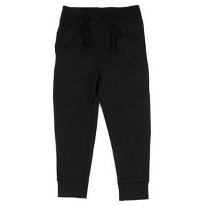 Детские брюки-джоггеры на шнурке, черный