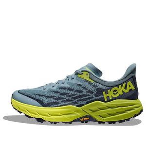 Кроссовки speedgoat 5 2e wide 'stone blue' Hoka One One, синий