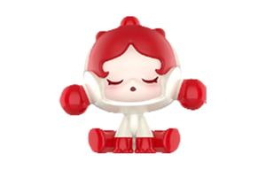 Bubbles Mengli 2024 новогодняя коллекция сидячих поз мистери бокс одиночный мистери бокс/полный бокс 8 шт POP MART