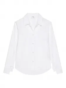 Рубашка с манжетами Courrèges, белый