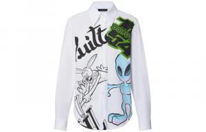 Новые квартальные продукты LV Shirt Men White Louis Vuitton, белый