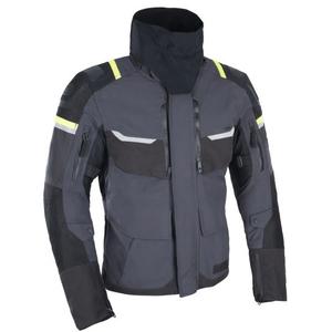 Мотоциклетная куртка Oxford Stormland Dry2Dry, серый/черный/желтый