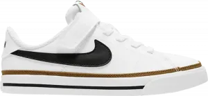 Кроссовки Nike Court Legacy PS 'White Desert Ochre', белый