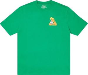 Футболка Palace Tri-Smiler T-Shirt 'Green', зеленый