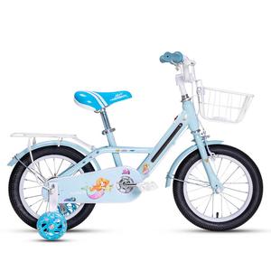 Велосипед детский MAX BIKE Nina 14", голубой