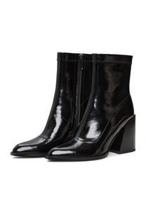 Классические ботильоны Cesare Gaspari, черный металлик