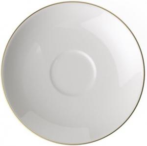 Блюдце Villeroy & Boch Anmut Gold, 12 см, белый