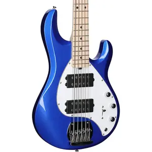 Sterling от Music Man Ray5HH Электрический бас, 5 струн, Кобальтово-синий