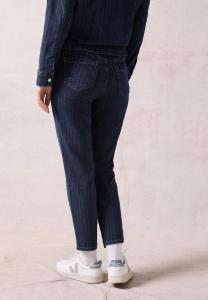 Джинсы облегающего кроя STREIFEN-LOOK Cecil, темно-синий деним