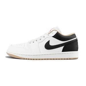 Jordan Баскетбольные кроссовки Air 1 LOW'Sail' с низким верхом, износостойкие, винтажные, мужские, белые, черные