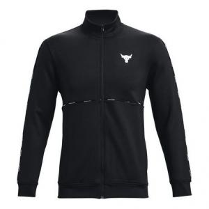 Куртка project rock jacket 'black' Under Armour, черный