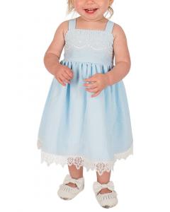 Платье Popatu с кружевом, мультиколор