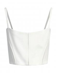 Кроп-топ Del Core, белый