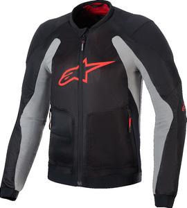 Куртка-протектор Alpinestars troop-air, Black/Grey/Red