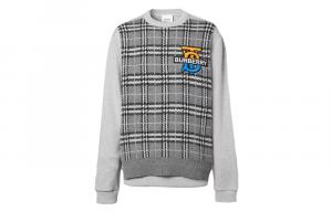 Кашемировый свитер мужской серый Burberry, серый