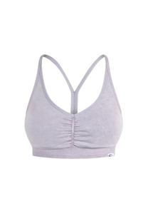 Спортивный бюстгальтер батик скранч Smilodox, серый