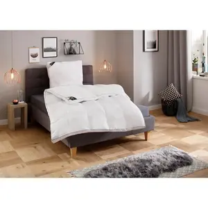 Hanse от RIBECO искусственная пуховая одеяло и подушка Max Непревзойденное соотношение цены и качества! Hanse By Ribeco, белый