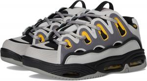 Мужские кроссовки Osiris D3 2001 для скейтборда, черный/желтый/серый