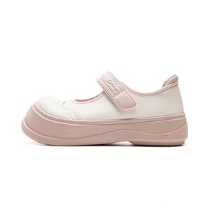Li-Ning LiNing Honey Breathable Slip-Resistant Low-Top Casual Shoes Women's White Pink